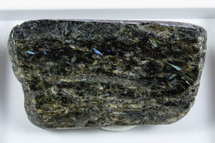 Tumbled, Flashy Nuummite Stone - Finland #345843